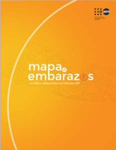 Mapa de embarazos de niñas y adolescentes en el salvador 2015