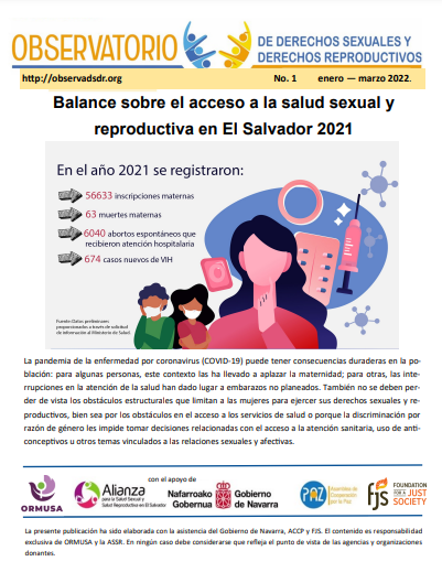 Lee más sobre el artículo Boletín  N° 1 – 2022 Balance de derechos sexuales y derechos reproductivos al cierre de 2021